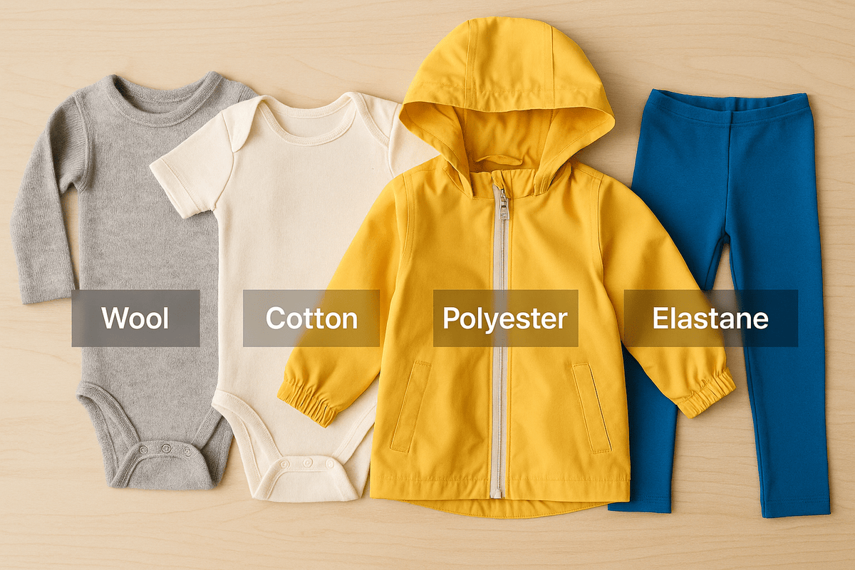 Alt du bør vite om ull, polyester og bomull i barneklær – hva passer best når? - Brobrobrille