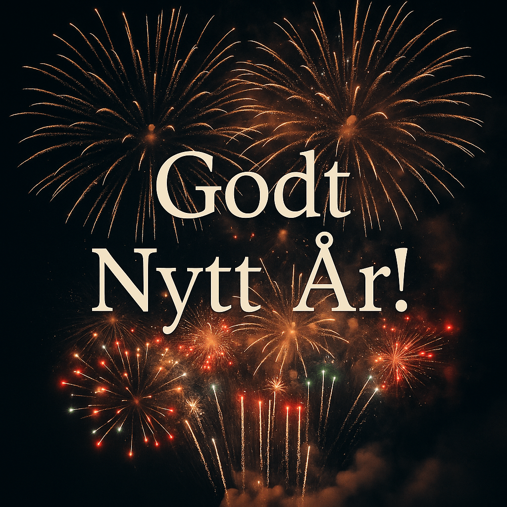 🎉 Godt nytt år fra Brobrobrille! ✨ - Brobrobrille