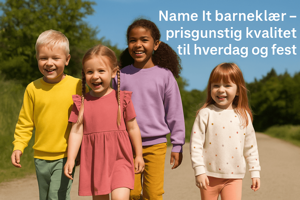 Name It barneklær – prisgunstig kvalitet til hverdag og fest - Brobrobrille