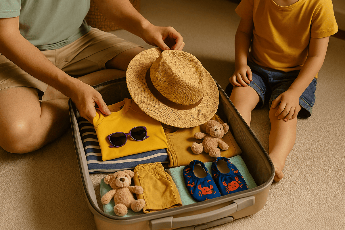 Sommerferie med små barn – pakkeliste og tips for en stressfri reise - Brobrobrille