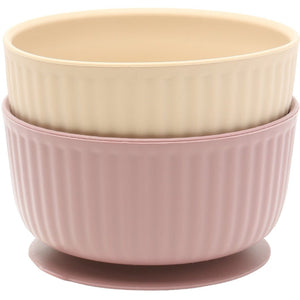 Mikk - Line Silikonbolle 2 - pk – Adobe Rose for barn - Brobrobrille