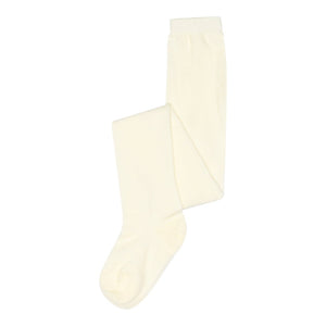 MP Wool/cotton tights - Snow White for barn - Brobrobrille