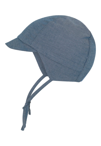 MP Matti bonnet cap - Stone Blue for barn - Brobrobrille