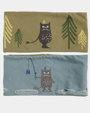 Kattnakken Panneband vendbar - Skogs Kaptein for barn - Brobrobrille