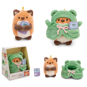 REV PLYSJ 8CM GEEKS M PC SPILL/FROSKEKLÆR I GAVEESKE MYMOCHI NICI for barn - Brobrobrille