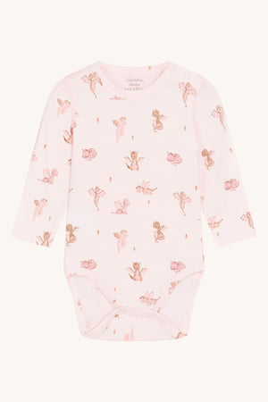 Hust and Claire HCBuller - Bodystocking L/S - Rose morn for barn - Brobrobrille