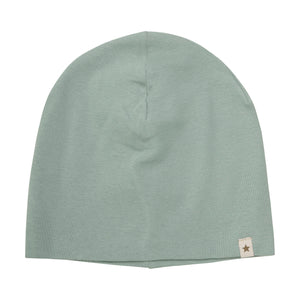 HUTTEliHUT Beanie Solid Rib – Chinois Green for barn - Brobrobrille