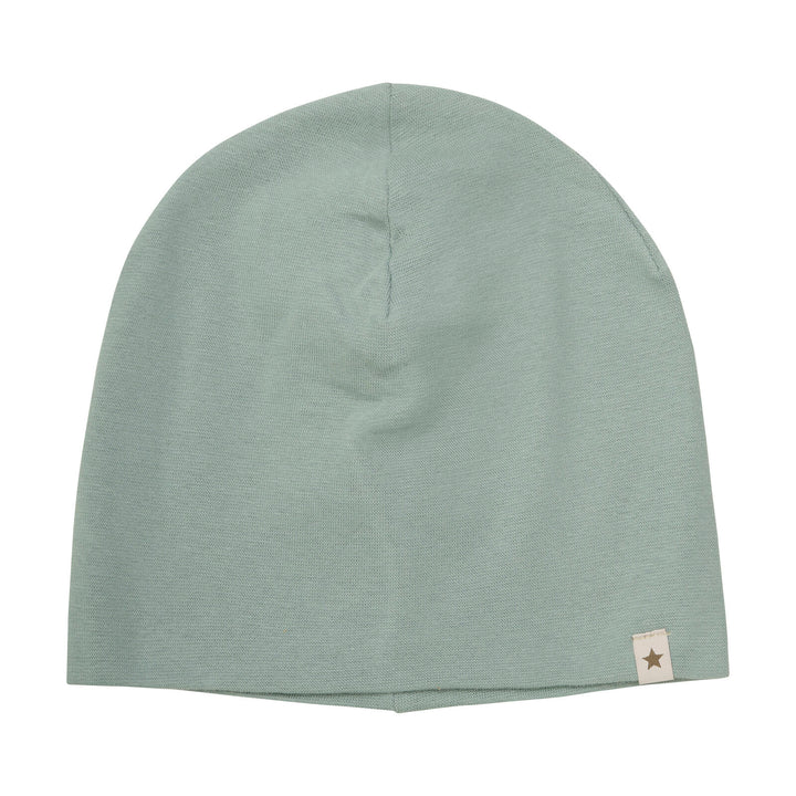 HUTTEliHUT Beanie Solid Rib – Chinois Green for barn - Brobrobrille