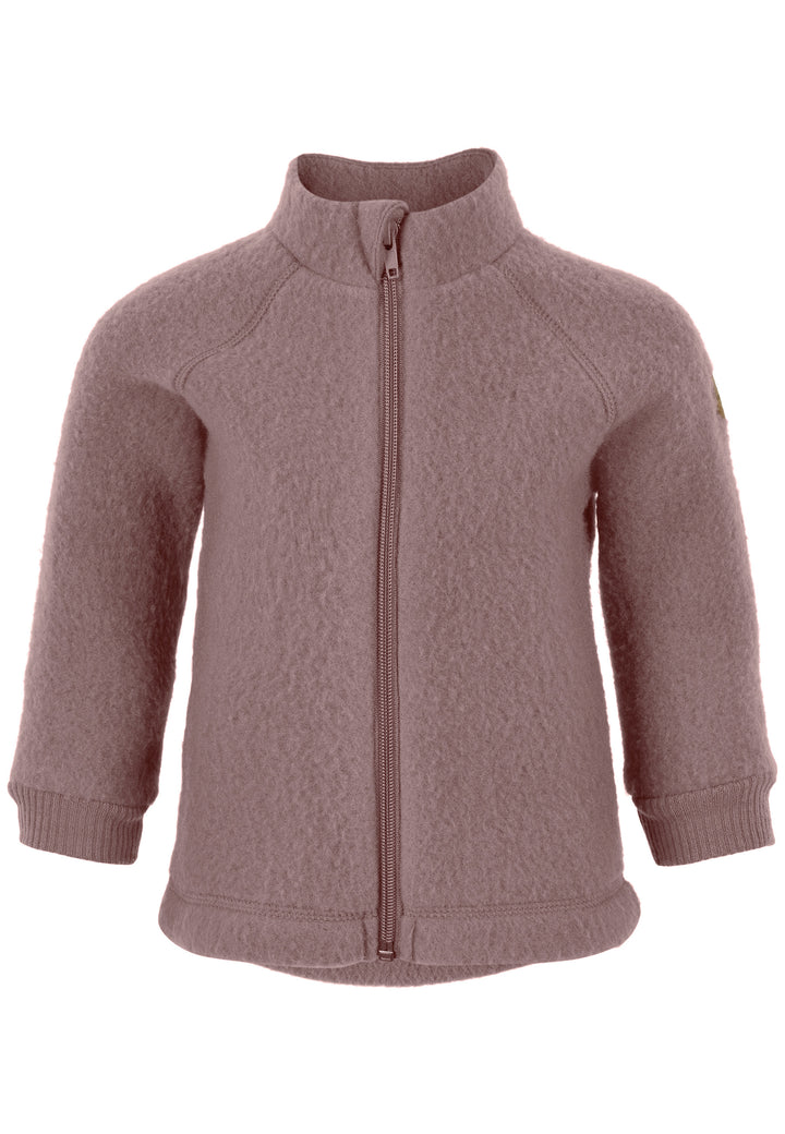 Mikk-Line Wool Jacket ulljakke for barn - Twilight Mauve
