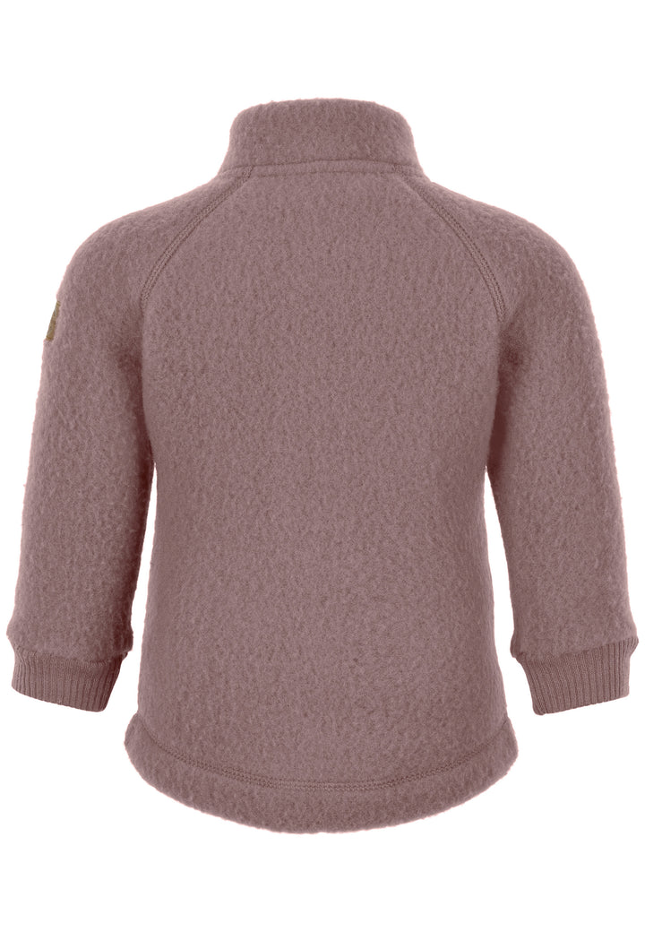 Mikk-Line Wool Jacket ulljakke for barn - Twilight Mauve
