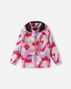 Reima Softshelljakke Vantti for barn – Bright Berry for barn - Brobrobrille