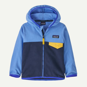 Patagonia Baby Micro D Snap - T Fleecejakke – New Navy/Abundant Blue for barn - Brobrobrille