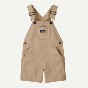 Patagonia Baby Stand Up Shortalls - Oar Tan for barn - Brobrobrille