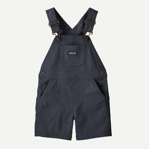 Patagonia Baby Stand Up Shortalls - Smolder Blue for barn - Brobrobrille