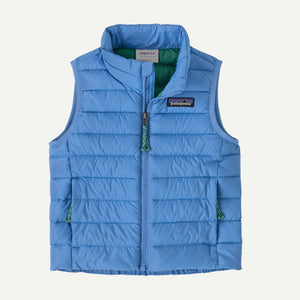 Patagonia Baby Down Sweater Vest – Abundant Blue for barn - Brobrobrille