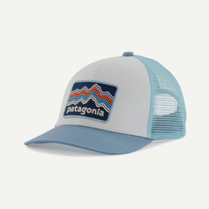 Patagonia Kids Trucker Hat - Light Plume Grey for barn - Brobrobrille