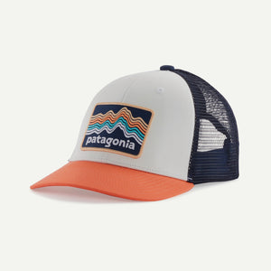 Patagonia Kids Trucker Hat - Coho Coral for barn - Brobrobrille