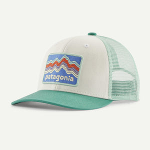 Patagonia Kids Trucker Hat - Heartleaf Green for barn - Brobrobrille