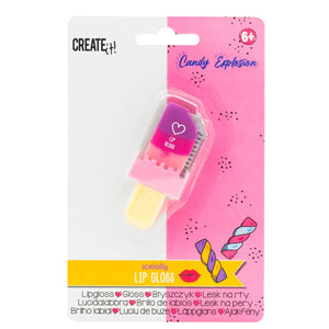 LIP GLOSS ICECREAM ROSA CREATE IT! for barn - Brobrobrille