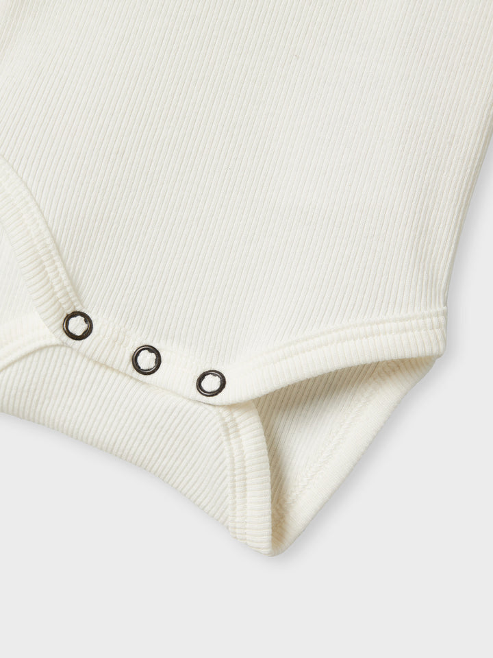 Name It KAB Body med blondekant - Cloud Dancer