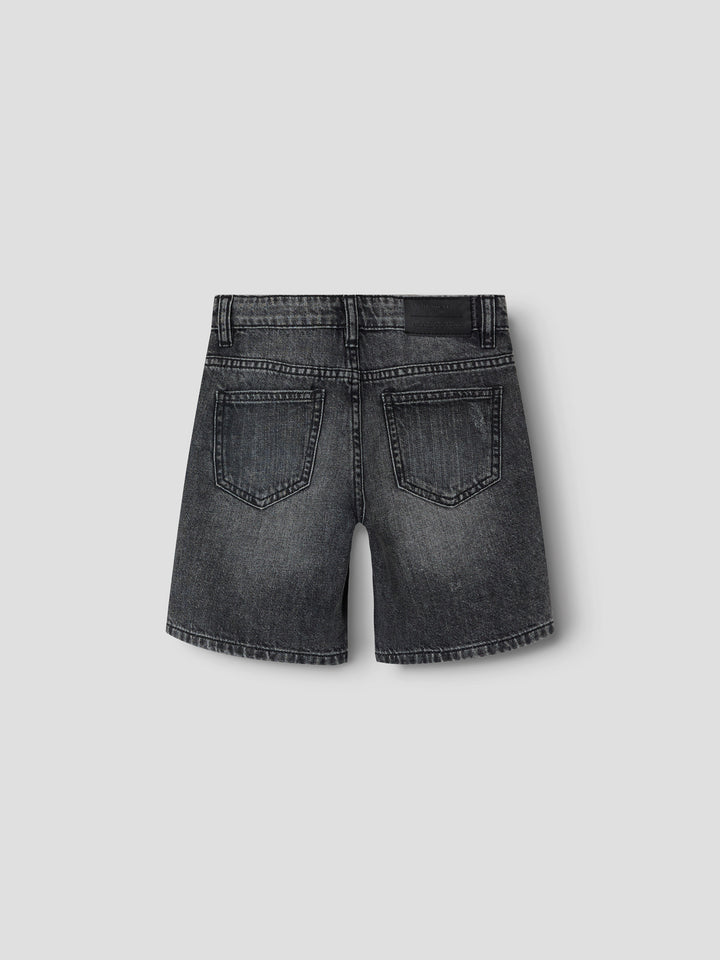 Name It Silas denimshorts i loose fit - Dark Grey Denim