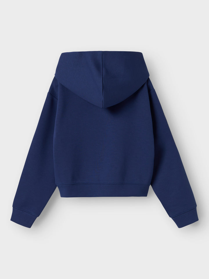 Name It Napes - Hettegenser med klassisk hette - Blueprint