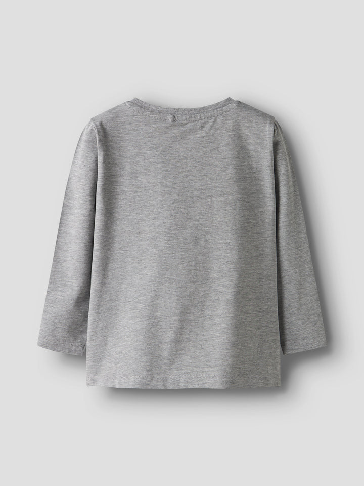 Name It Deep Spider-Man Langermet T-skjorte - Grey Melange