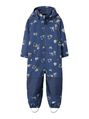 Name It Softshelldress NMFLALFA08 - Sargasso Sea WORK for barn - Brobrobrille