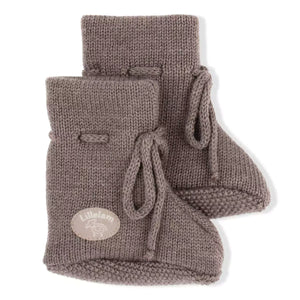 Lillelam Babytøfler classic - Brun for barn - Brobrobrille