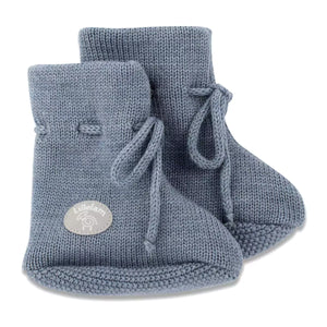 Lillelam Babytøfler classic - Mellomblå for barn - Brobrobrille