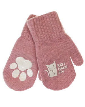 Kattnakken Magiske Ullvotter - Rose