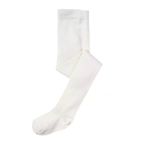 Lillelam Ullstrømpebukse - Hvit for barn - Brobrobrille