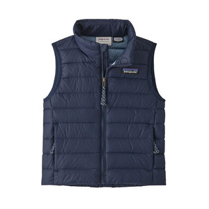 Patagonia Baby Down Sweater Vest – Navy Blue for barn - Brobrobrille