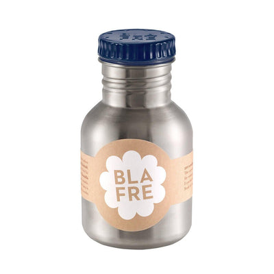 Blafre stålflaske 300ml - Marineblå for barn - Brobrobrille