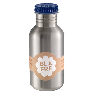 Blafre stålflaske 500ml - Marineblå for barn - Brobrobrille