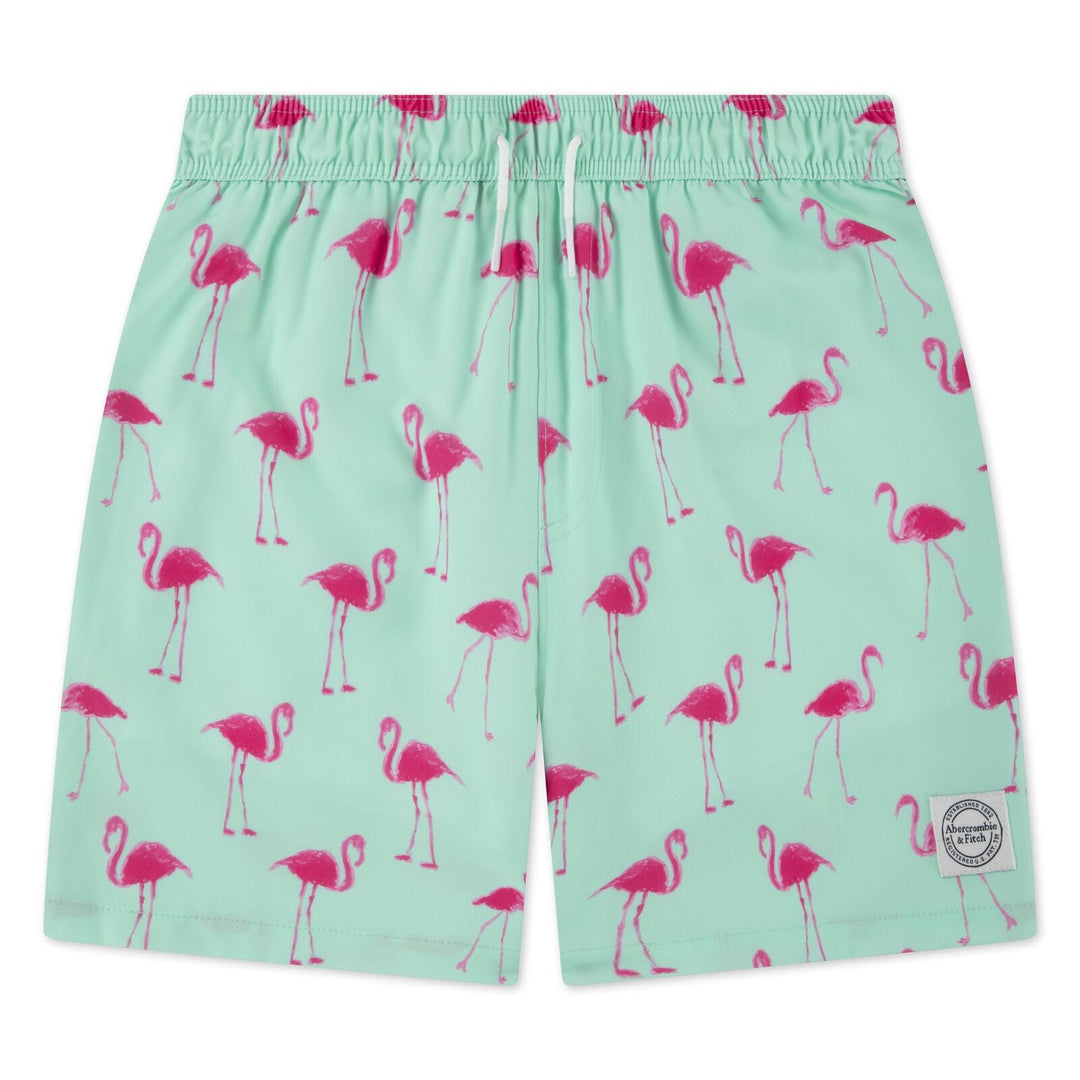 Abercrombie & Fitch Kids Core poly badeshorts – Beach Glass for barn - Brobrobrille
