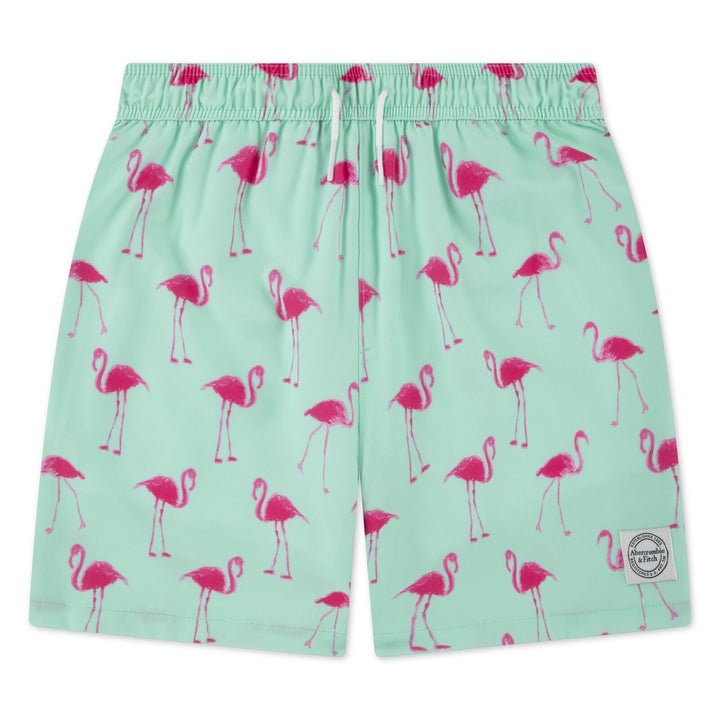 Abercrombie & Fitch Kids Core poly badeshorts – Beach Glass for barn - Brobrobrille