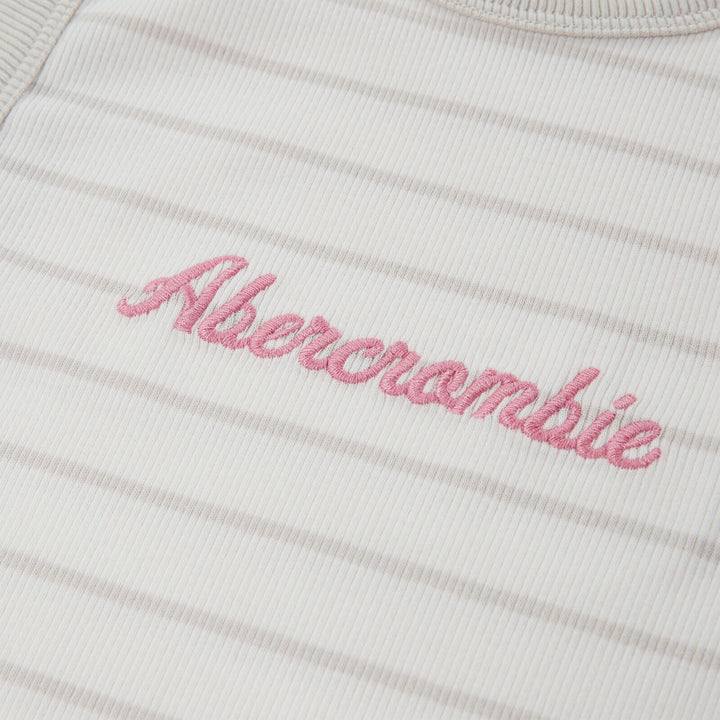 Abercrombie & Fitch Kids Essential high neck singlet – Jet Stream for barn - Brobrobrille