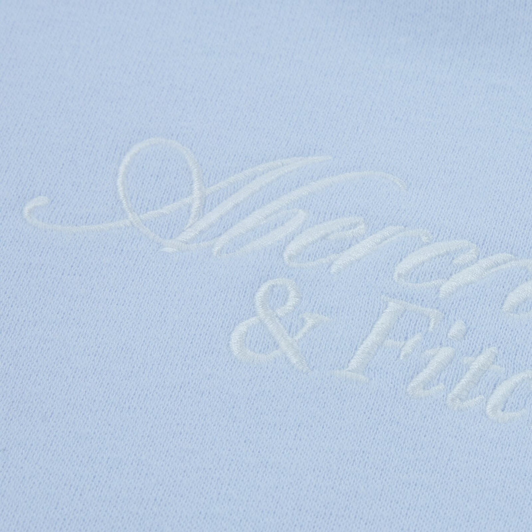 Abercrombie & Fitch Kids Essential Logo Hoodie - Ice Water for barn - Brobrobrille
