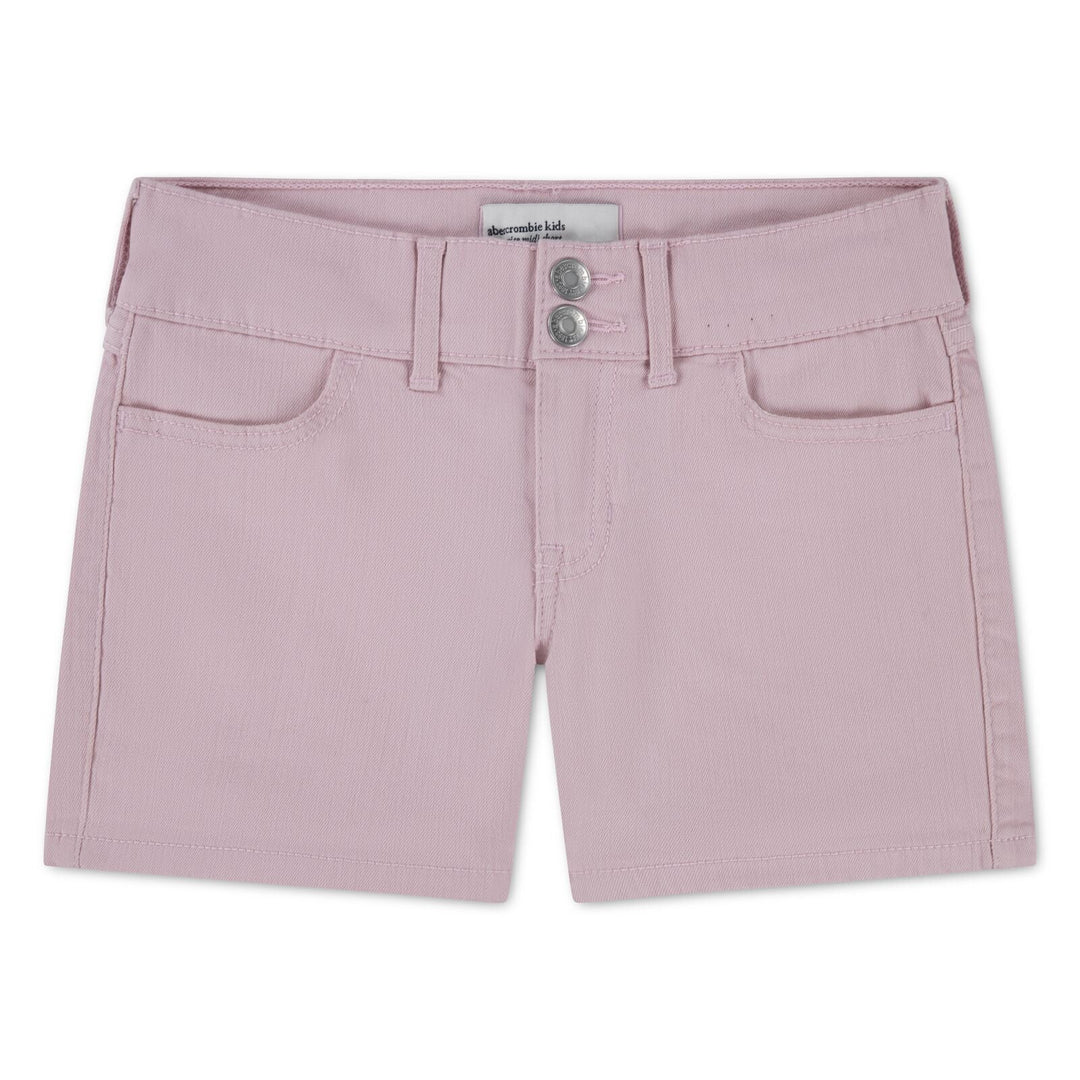 Abercrombie & Fitch Kids Midi Twill Shorts – Chalk Pink for barn - Brobrobrille