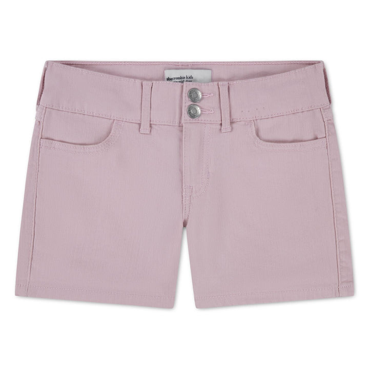 Abercrombie & Fitch Kids Midi Twill Shorts – Chalk Pink for barn - Brobrobrille
