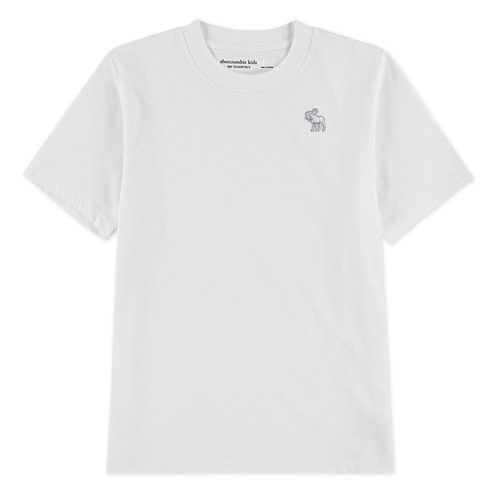 Abercrombie & Fitch Kids Short Sleeve Essential T - skjorte – Bright White for barn - Brobrobrille
