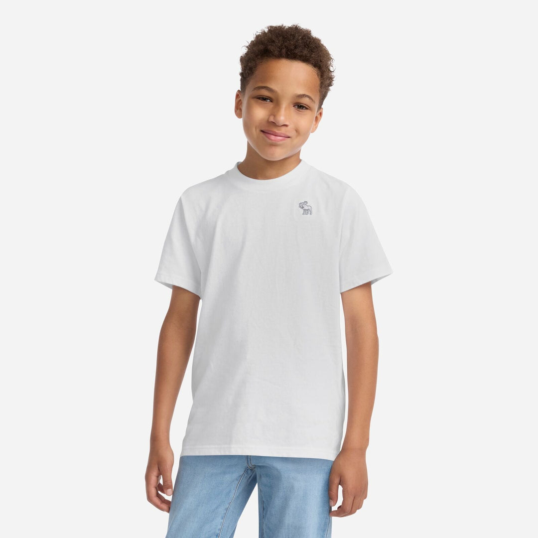 Abercrombie & Fitch Kids Short Sleeve Essential T - skjorte – Bright White for barn - Brobrobrille