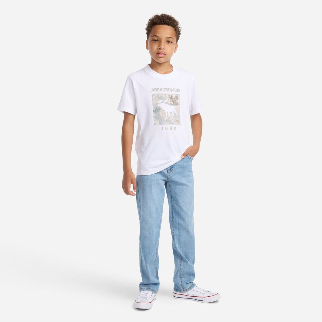 Abercrombie & Fitch Kids Straight Fit Jeans – Facts for barn - Brobrobrille