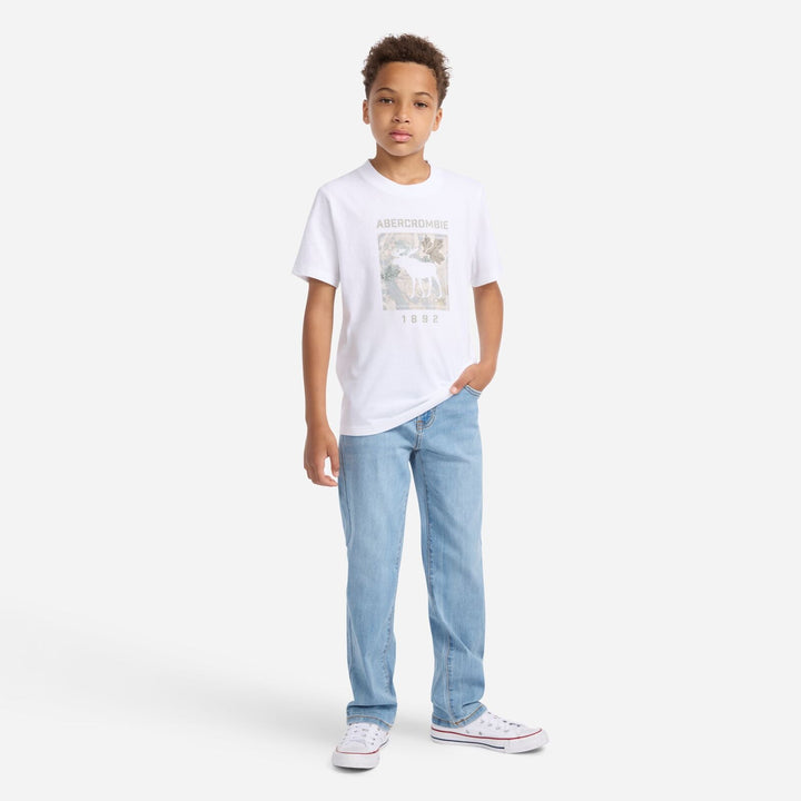 Abercrombie & Fitch Kids Straight Fit Jeans – Facts for barn - Brobrobrille