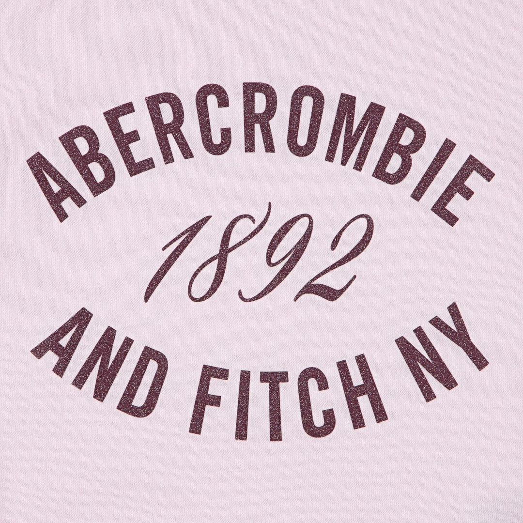 Abercrombie Kids Ruched T - skjorte 1892 - Cradle Pink for barn - Brobrobrille