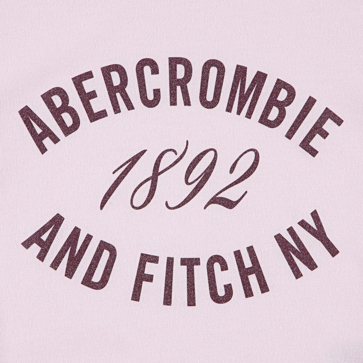 Abercrombie Kids Ruched T - skjorte 1892 - Cradle Pink for barn - Brobrobrille