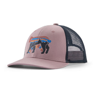 Patagonia Kids Trucker Hat - Stormy Mauve for barn - Brobrobrille