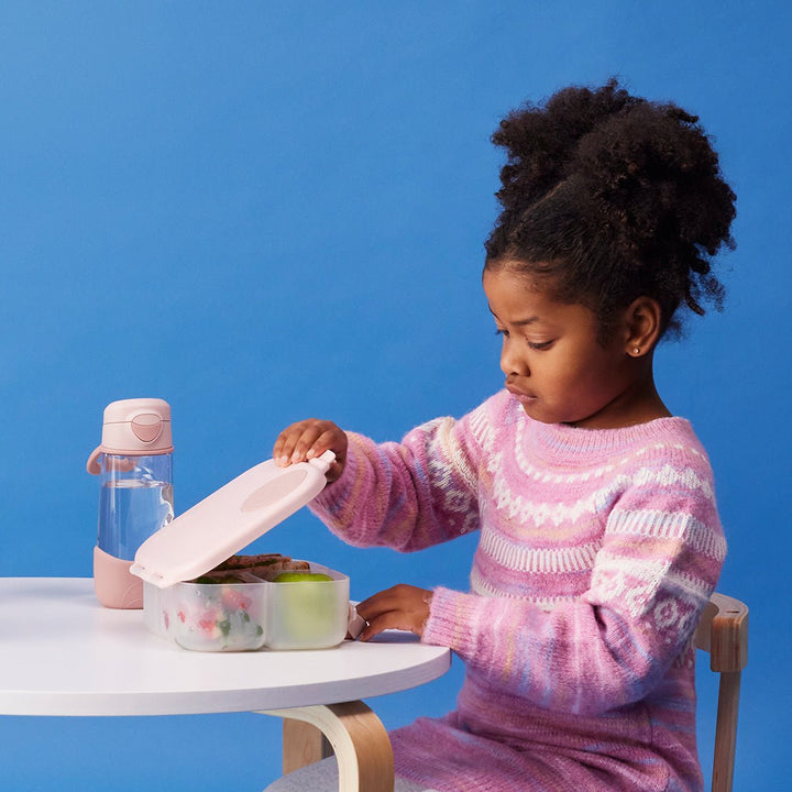 b.box Drikkeflaske Sport 450 ml - Rosa for barn - Brobrobrille