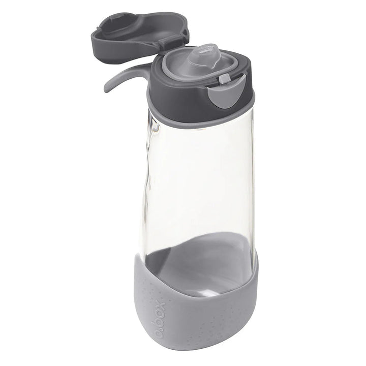 b.box Drikkeflaske Sport 600 ml – Graphite for barn - Brobrobrille